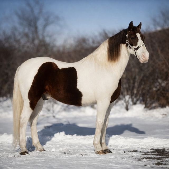 Splash - Gorgeous Chestnut & White Spotted Missouri Fox Trotter